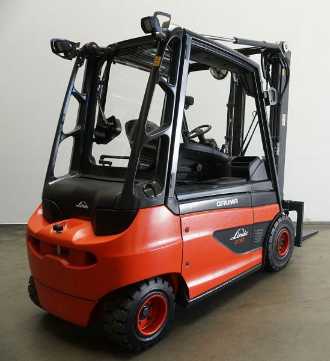 Used Forklift Truck LINDE E 30 387 ELEKTRO VIERRADFRONTSTAPLER (12791600)