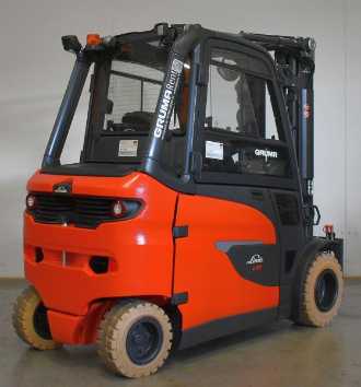 Used Forklift Truck LINDE E 30/600 HL 1252-01 ELEKTRO VIERRADFRONTSTAPLER (13069284)