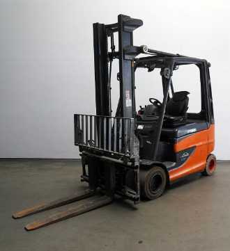 Used Forklift Truck LINDE E 30/600 HL 387 ELEKTRO VIERRADFRONTSTAPLER (13062367) backdrop