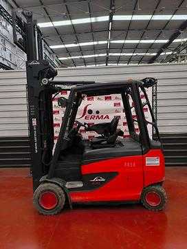 Used Forklift Truck LINDE E 30/600 HL ELEKTRO VIERRADFRONTSTAPLER (13018247)