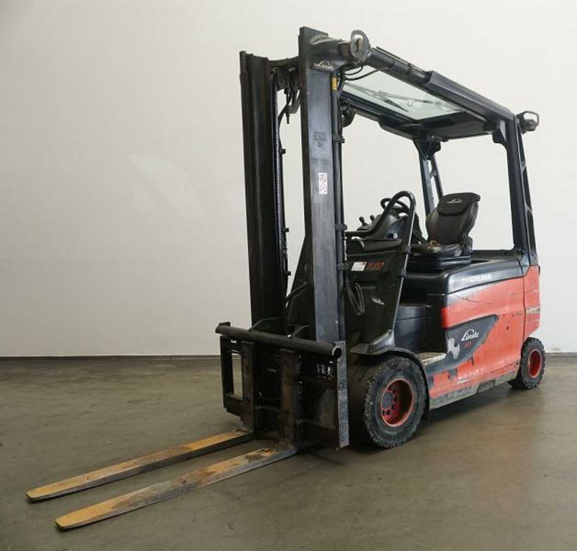 Used Forklift Truck LINDE E 30 RL 387 ELEKTRO VIERRADFRONTSTAPLER (12817940)
