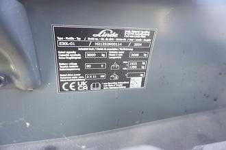 Used Forklift Truck LINDE E 30L-01 - Triplex - 2024er ELEKTRO VIERRADFRONTSTAPLER (13074336)