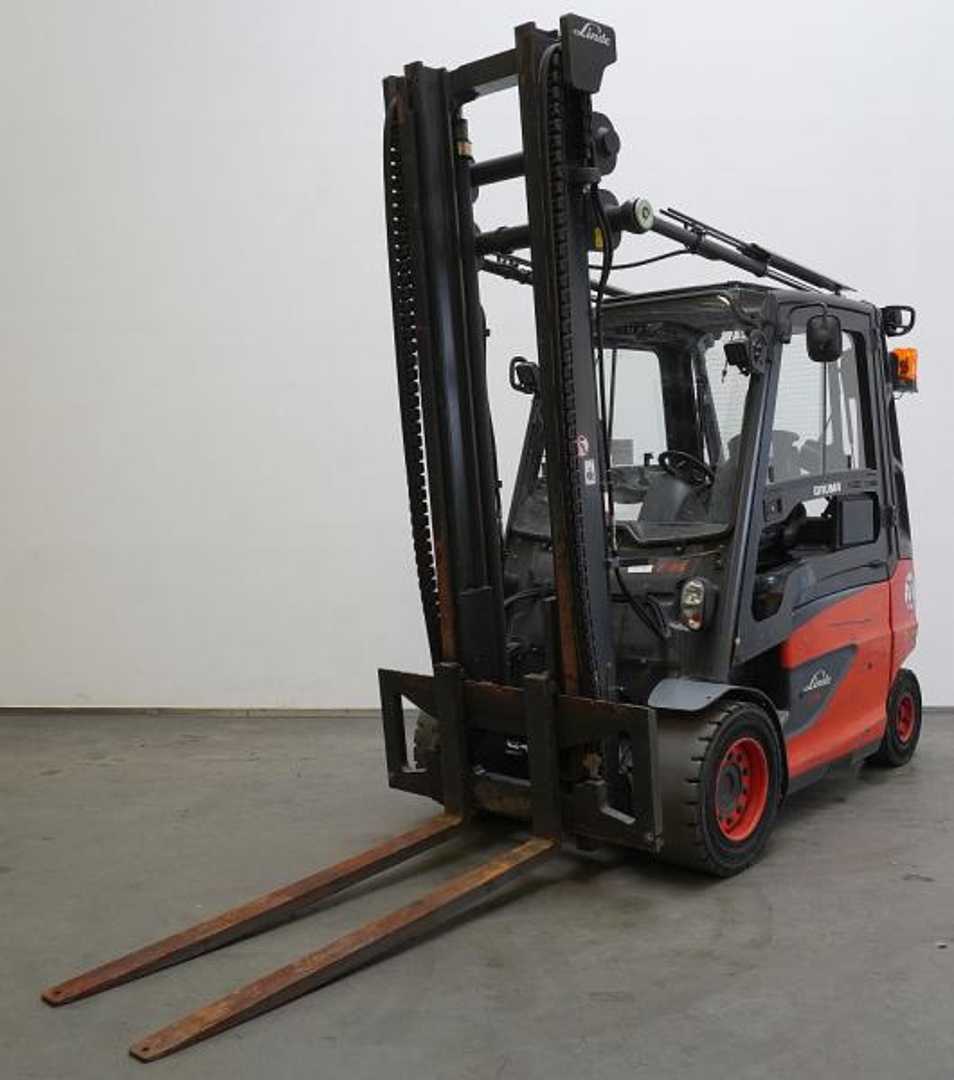 Used Forklift Truck LINDE E 35/600 H 388 ELEKTRO VIERRADFRONTSTAPLER (12869147)