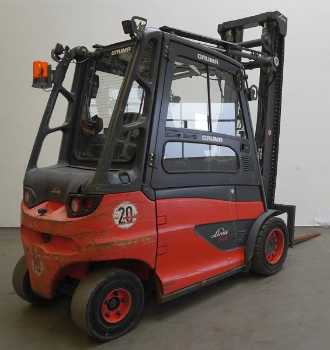 Used Forklift Truck LINDE E 35/600 H 388 ELEKTRO VIERRADFRONTSTAPLER (12869147)