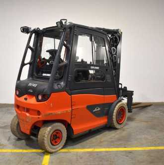 Used Forklift Truck LINDE E 35/600 H 388 ELEKTRO VIERRADFRONTSTAPLER (12945810)