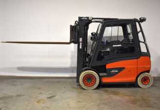 Used Forklift Truck LINDE E 35/600 H 388 ELEKTRO VIERRADFRONTSTAPLER (12945810)