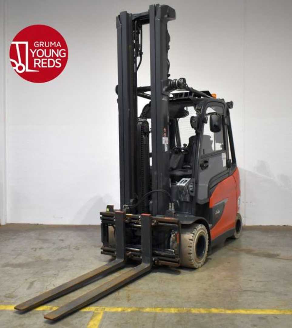 Used Forklift Truck LINDE E 35 HL 1252 ELEKTRO VIERRADFRONTSTAPLER (13058743)