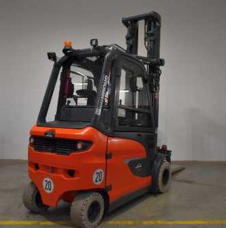 Used Forklift Truck LINDE E 35 HL 1252 ELEKTRO VIERRADFRONTSTAPLER (13058743)