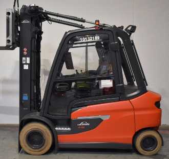 Used Forklift Truck LINDE E 35 L 1252-01 ELEKTRO VIERRADFRONTSTAPLER (12990754)