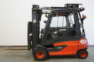 Used Forklift Truck LINDE E 35 L 387 ELEKTRO VIERRADFRONTSTAPLER (13022717)