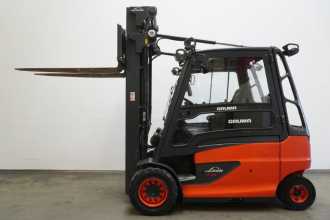 Used Forklift Truck LINDE E 45/600 HL 388 ELEKTRO VIERRADFRONTSTAPLER (13037224)