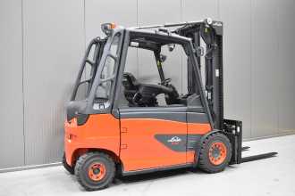 Used Forklift Truck LINDE E 45 HL/600 - 01 /58863/ ELEKTRO VIERRADFRONTSTAPLER (13066194)