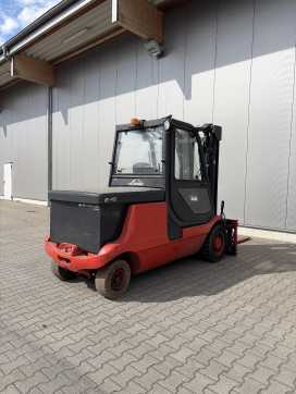Used Forklift Truck LINDE E 48 P ELEKTRO VIERRADFRONTSTAPLER (13066365)