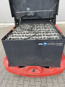 Used Forklift Truck LINDE E 48 P ELEKTRO VIERRADFRONTSTAPLER (13066365)