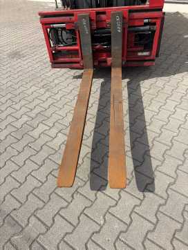 Used Forklift Truck LINDE E 48 P ELEKTRO VIERRADFRONTSTAPLER (13066365)