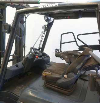 Used Forklift Truck LINDE E 50/600 HL 388 ELEKTRO VIERRADFRONTSTAPLER (12840298)