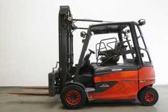 Used Forklift Truck LINDE E 50/600 HL 388 ELEKTRO VIERRADFRONTSTAPLER (12840298)