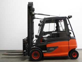 Used Forklift Truck LINDE E 50/600 HL 388 ELEKTRO VIERRADFRONTSTAPLER (12892136)