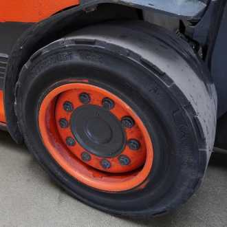 Used Forklift Truck LINDE E 50/600 HL 388 ELEKTRO VIERRADFRONTSTAPLER (12892136)