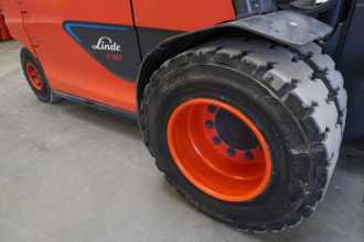 Used Forklift Truck LINDE E 50/600 HL ION 388 ELEKTRO VIERRADFRONTSTAPLER (13013903)