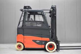 Used Forklift Truck LINDE E 50 HL - 01 /51202/ ELEKTRO VIERRADFRONTSTAPLER (13076383)