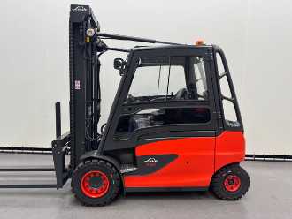 Used Forklift Truck LINDE E 50 HL-01/600 ELEKTRO VIERRADFRONTSTAPLER (13063216)