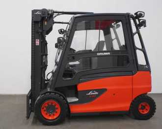 Used Forklift Truck LINDE E 50 HL 388 ELEKTRO VIERRADFRONTSTAPLER (12892138)