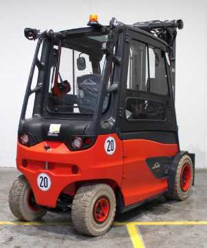 Used Forklift Truck LINDE E 50 HL 388 ELEKTRO VIERRADFRONTSTAPLER (12968837)
