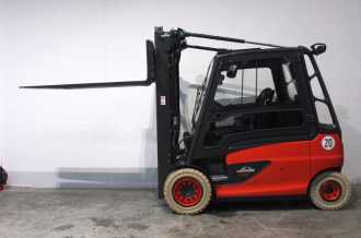 Used Forklift Truck LINDE E 50 HL 388 ELEKTRO VIERRADFRONTSTAPLER (12968837)