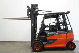 Used Forklift Truck LINDE E 50 HL 388 ELEKTRO VIERRADFRONTSTAPLER (13068120)