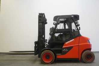 Used Forklift Truck LINDE E 70 1279 ELEKTRO VIERRADFRONTSTAPLER (13018604)
