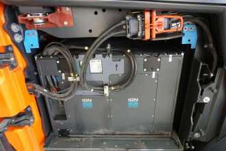 Used Forklift Truck LINDE E 80/600 ION 1279 ELEKTRO VIERRADFRONTSTAPLER (12937882)