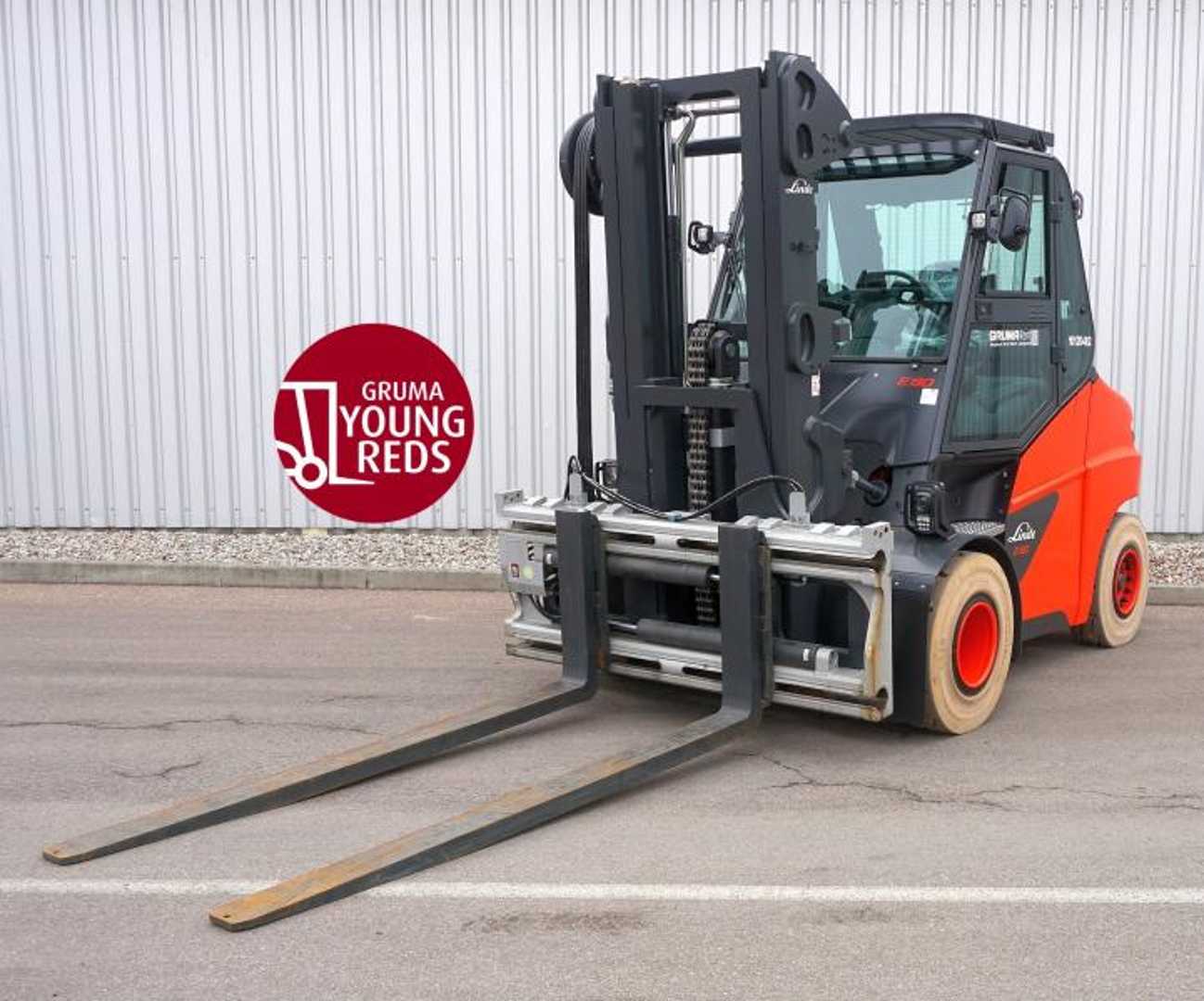 Used Forklift Truck LINDE E 80/900 1279 ELEKTRO VIERRADFRONTSTAPLER (12993957)