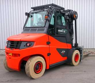 Used Forklift Truck LINDE E 80/900 1279 ELEKTRO VIERRADFRONTSTAPLER (12993957)