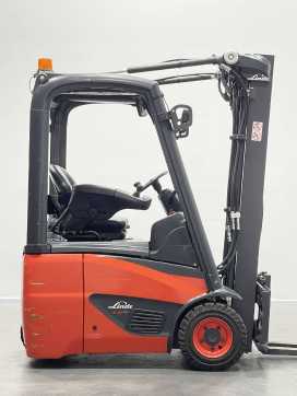 Used Forklift Truck LINDE E12-02-386 ELEKTRO DREIRADFRONTSTAPLER (13070205)