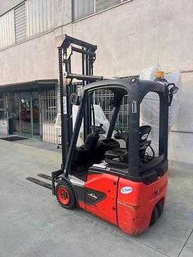 Used Forklift Truck LINDE E12-02 ELEKTRO DREIRADFRONTSTAPLER (13005947)