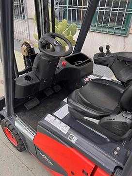 Used Forklift Truck LINDE E12-02 ELEKTRO DREIRADFRONTSTAPLER (13005947)