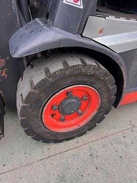 Used Forklift Truck LINDE E12-02 ELEKTRO DREIRADFRONTSTAPLER (13005947)