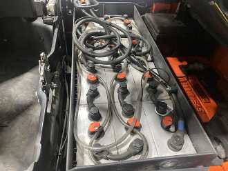 Used Forklift Truck LINDE E12-02 ELEKTRO DREIRADFRONTSTAPLER (13017105)