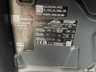 Used Forklift Truck LINDE E12-02 ELEKTRO DREIRADFRONTSTAPLER (13067527)