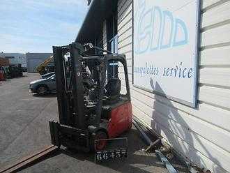 Used Forklift Truck LINDE E14-01 ELEKTRO VIERRADFRONTSTAPLER (13074817)