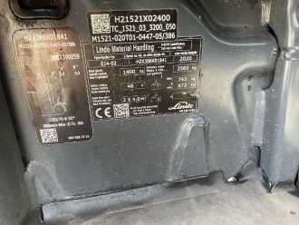 Used Forklift Truck LINDE E14-02 ELEKTRO DREIRADFRONTSTAPLER (13049677)