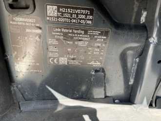 Used Forklift Truck LINDE E14-02 ELEKTRO DREIRADFRONTSTAPLER (13063494)