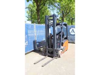 Used Forklift Truck LINDE E14-02 ELEKTRO VIERRADFRONTSTAPLER (13056127)