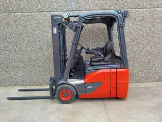Used Forklift Truck LINDE E14-02 EVO ELEKTRO DREIRADFRONTSTAPLER (13020197)