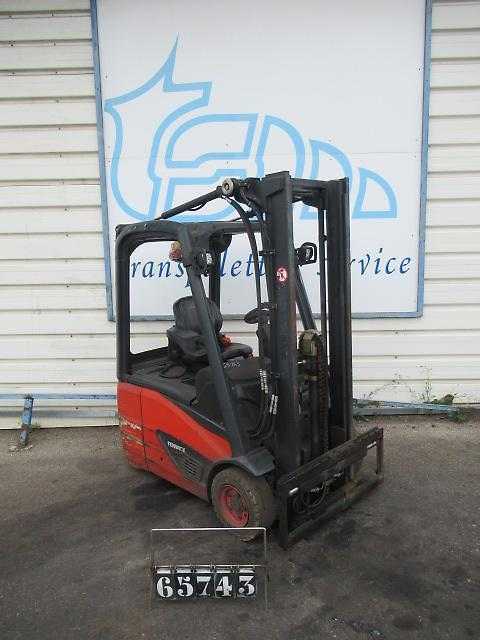 Used Forklift Truck LINDE E14-02 EVO ELEKTRO VIERRADFRONTSTAPLER (12970731)