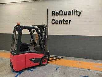 Used Forklift Truck LINDE E14 ELEKTRO DREIRADFRONTSTAPLER (13063687)