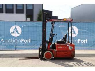 Used Forklift Truck LINDE E14 ELEKTRO VIERRADFRONTSTAPLER (13064293) backdrop
