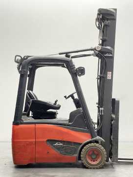 Used Forklift Truck LINDE E15-02-386 ELEKTRO DREIRADFRONTSTAPLER (13064186)