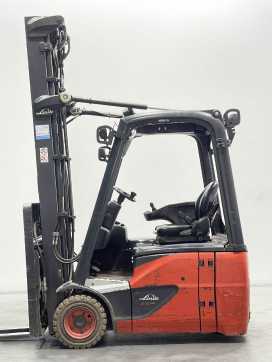 Used Forklift Truck LINDE E15-02-386 ELEKTRO DREIRADFRONTSTAPLER (13064186)